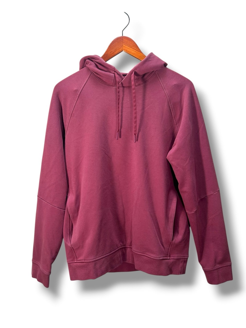 Men's Lululemon City Sweat Pullover Mulled Wine Hoodie Size Medium